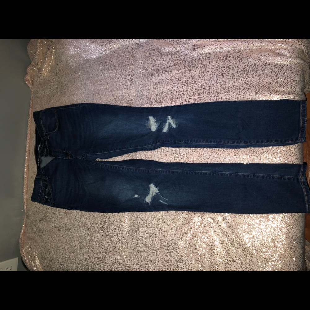 Old navy distressed skinny jean.